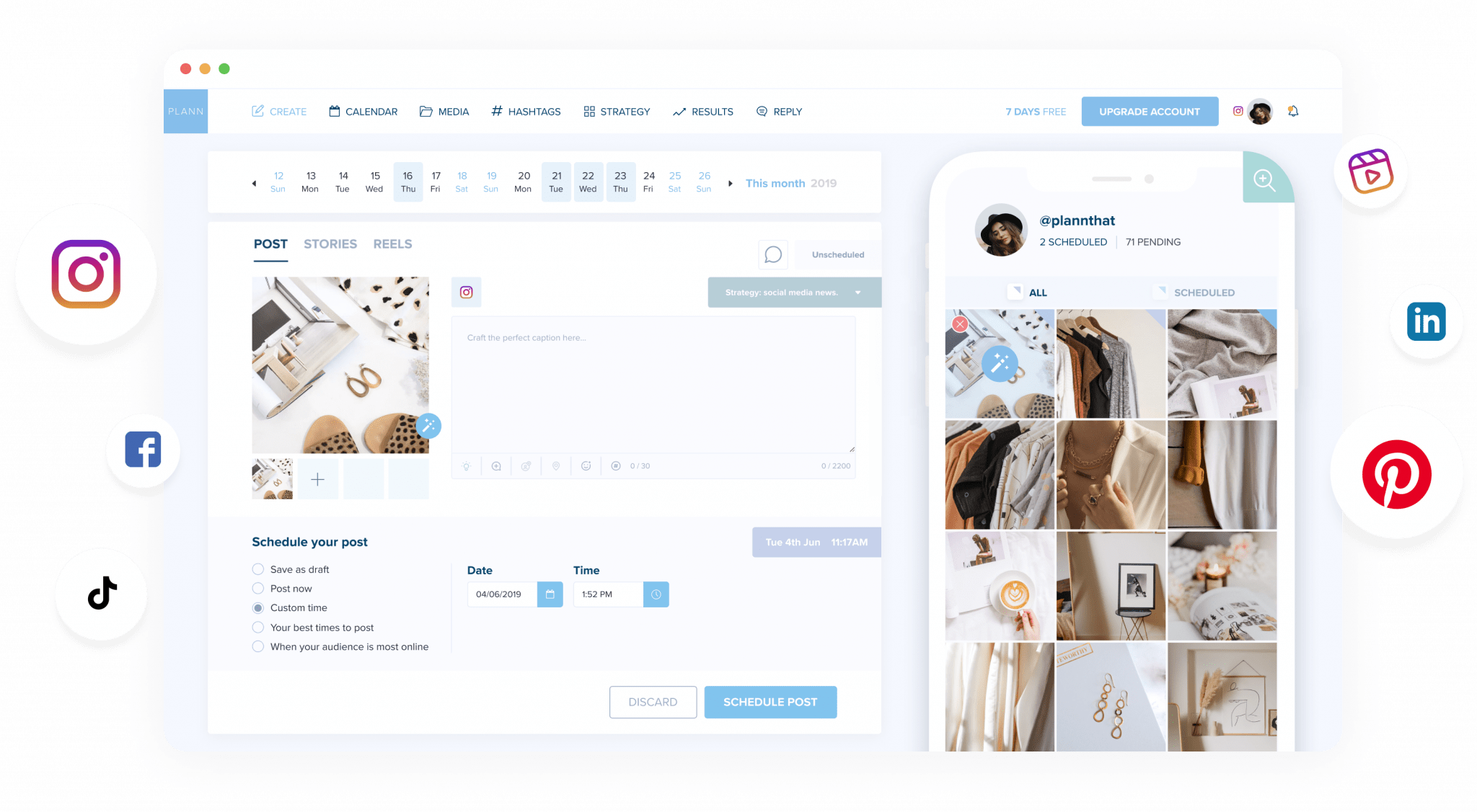 Plann Desktop Platform Mockup Plann Desktop Platform Mockup